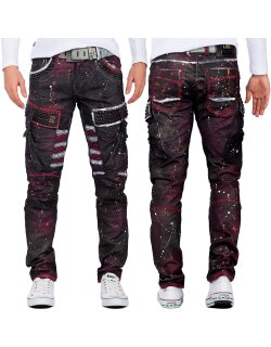 Cipo & Baxx straight fit Jeans Herren Mid Waist CD636...
