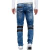Cipo & Baxx slim fit Jeans Herren Stonewashed CD637 Blue W40/L32