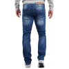 Cipo & Baxx regular fit Jeans Herren Stonewashed CD319B Blue W33/L36