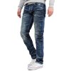 Cipo & Baxx regular fit Jeans Herren Stonewashed CD328 Blue W38