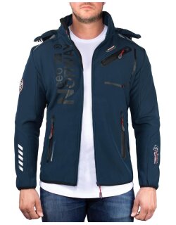 Geo Norway Regular Fit Windbreaker Herren Ohne Waschung  Royaute Navy L
