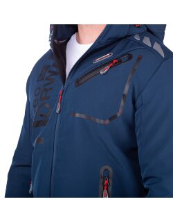 Geo Norway Regular Fit Windbreaker Herren Ohne Waschung  Royaute Navy L