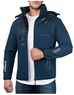 Geo Norway Regular Fit Windbreaker Herren Ohne Waschung  Royaute Navy XL