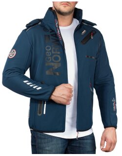 Geo Norway Regular Fit Windbreaker Herren Ohne Waschung  Royaute Navy XXL