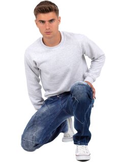 Cipo & Baxx Regular Fit Jeans Herren Stonewashed C0768 Blue W36/L32