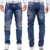Cipo & Baxx Regular Fit Jeans Herren Stonewashed C0768 Blue W38/L34
