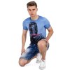 Cipo & Baxx regular fit Shorts Herren Stonewashed 21CB17 Blue W32