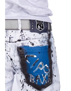 Cipo & Baxx straight fit Jeans Herren Stonewashed CD683