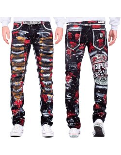 Cipo & Baxx straight fit Jeans Herren Denim CD715