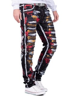 Cipo & Baxx straight fit Jeans Herren Denim CD715
