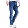 Cipo & Baxx straight fit Jeans Herren Stonewashed CD698 Blue W33/L34