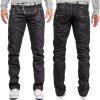 Cipo & Baxx Regular Fit Jeans Herren Mid Waist C0812 Black W38/L32