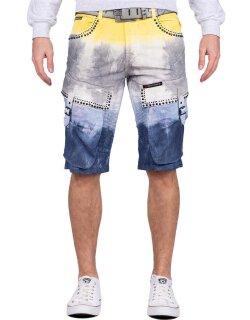 Cipo & Baxx regular fit Shorts Herren  CK211 Yellow W42