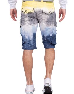 Cipo & Baxx regular fit Shorts Herren  CK211 Yellow W42