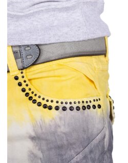Cipo & Baxx regular fit Shorts Herren  CK211 Yellow W42