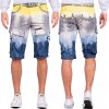 Cipo & Baxx regular fit Shorts Herren  CK211 Yellow W42