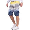 Cipo & Baxx regular fit Shorts Herren  CK211 Yellow W42