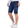 Cipo & Baxx regular fit Shorts Herren Stonewashed CK205 Blue W29