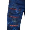 Cipo & Baxx regular fit Shorts Herren Stonewashed CK205 Blue W29