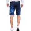 Cipo & Baxx regular fit Shorts Herren Stonewashed CK205 Blue W36