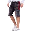 Cipo & Baxx regular fit Shorts Herren Stonewashed CK224 Black W29