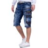 Cipo & Baxx regular fit Shorts Herren Stonewashed CK234