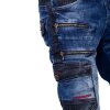Cipo & Baxx Regular Fit Shorts Herren Stonewashed CK234 Blue W33