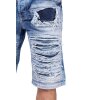 Cipo & Baxx regular fit Shorts Herren Stonewashed CK219 Blue W38