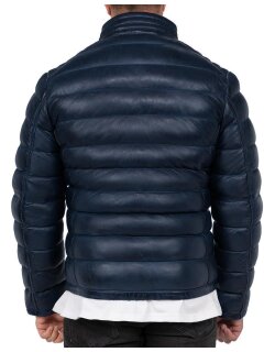 Reichstadt Regular Fit Jacke Herren Echtleder 19RS016 Navy XL