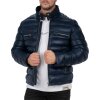 Reichstadt Regular Fit Jacke Herren Echtleder 19RS016 Navy XL
