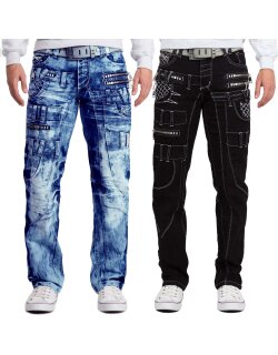Kosmo Lupo Herren Jeans KM009