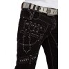 Kosmo Lupo Regular Fit Jeans Herren Stonewashed KM8004 Black W34/L34