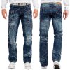 Kosmo Lupo Regular Fit Jeans Stonewashed  KM8002 Blue W32/L32