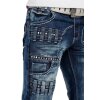 Kosmo Lupo Regular Fit Jeans Stonewashed  KM8002 Blue W38/L34