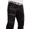Kosmo Lupo Regular Fit Jeans Stonewashed  KM8002 Black W33/L32