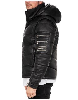 Reichstadt Regular Fit Jacke Herren Echtleder 22RS032LUX Black L