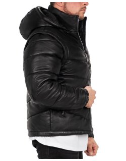 Reichstadt Regular Fit Jacke Herren Echtleder 22RS032LUX Black L
