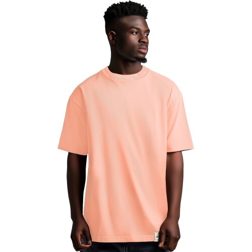 Reichstadt relaxed fit T-Shirt Herren  23RS041 Old Pink XL