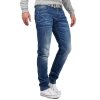 Cipo & Baxx regular fit Jeans Herren Stonewashed CD386 Blue W30/L32
