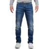 Cipo & Baxx regular fit Jeans Herren Stonewashed CD386 Blue W31/L32