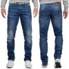 Cipo & Baxx regular fit Jeans Herren Stonewashed CD386 Blue W31/L34