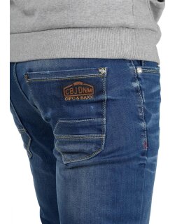 Cipo & Baxx regular fit Jeans Herren Stonewashed CD386 Blue W36/L34