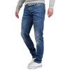 Cipo & Baxx regular fit Jeans Herren Stonewashed CD386 Blue W38/L34