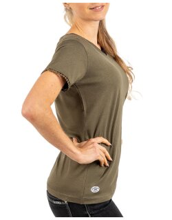 Geo Norway Regular Fit T-Shirt Damen Josiane Khaki S