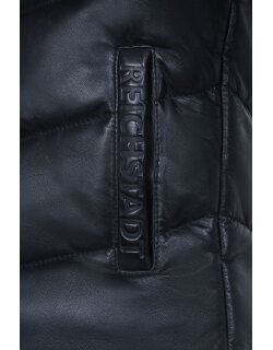 Reichstadt Regular Fit Jacke Herren Echtleder 22RS032LUX Navy L