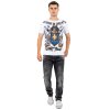 Cipo & Baxx Slim Fit T-Shirt  CT743 White L