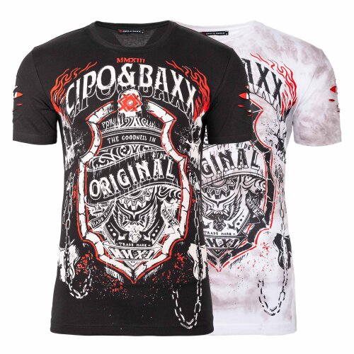 Cipo & Baxx Herren T-Shirt CT772
