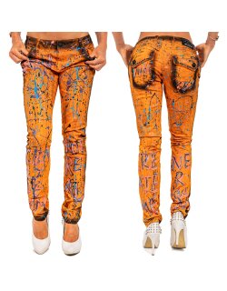 Cipo & Baxx slim fit Jeans Damen Mid Waist WD445...
