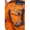 Cipo & Baxx slim fit Jeans Damen Mid Waist WD445 Orange W27/L34