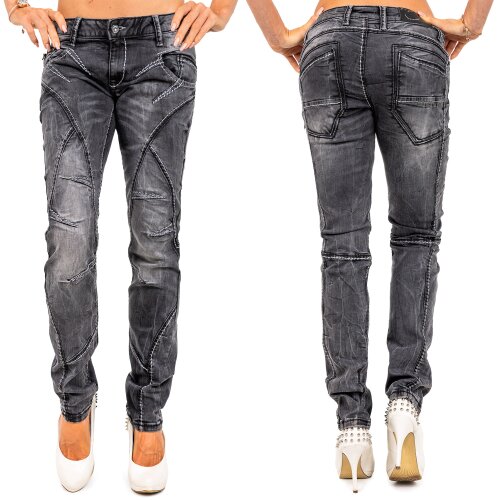 Cipo & Baxx Damen Jeans WD477